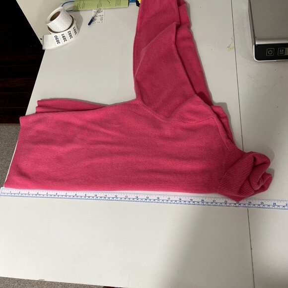 Studio E Cashmere Pink Turtleneck Sweater Women's Size L - Picture 8 of 8